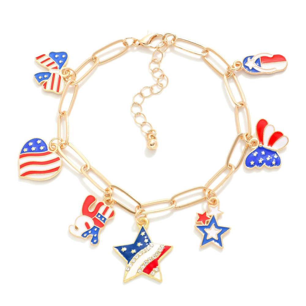 Fun & Festive for the Fourth Bracelet