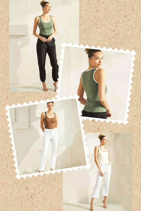 Must-Have Two-Tone Tank