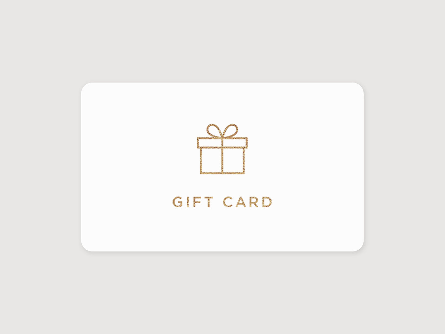 *Gift Card*